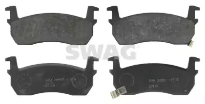 Комплект тормозных колодок, дисковый тормоз SWAG купить